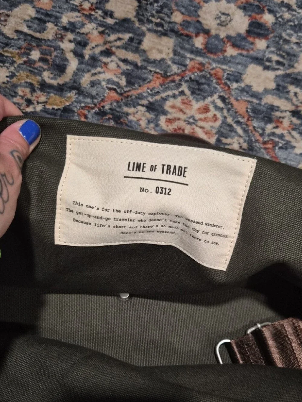Line Of Trade Weekender Bag